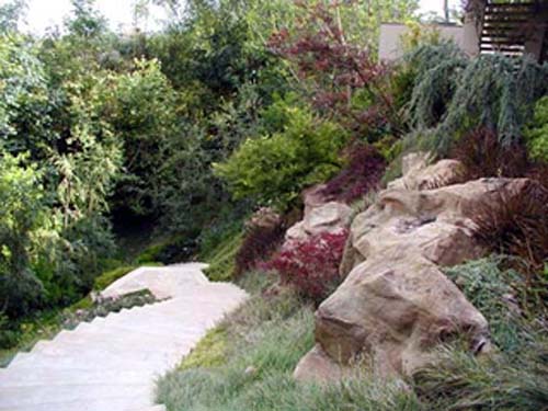 hillside path